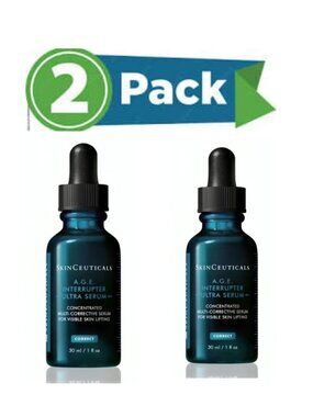 SkinCeuticals A.G.E. Interrupter Ultra Serum 1 oz –Wrinkle & Firming Skincare 2x